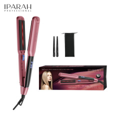 Випрямляч для волосся IPARAH P-104R PINK, 4 режими, 100-230 °C, керамічне покриття, LED display, 55-62 W