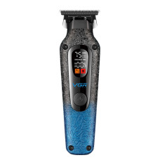 Тример VGR V-879T BLUE, 4 насадки, 7500 RPM, 1500 mAh, LED display